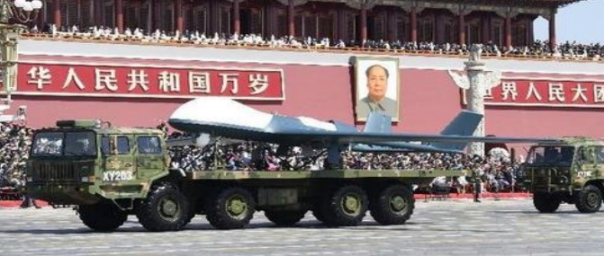 Large-scale strategic UAV platform display