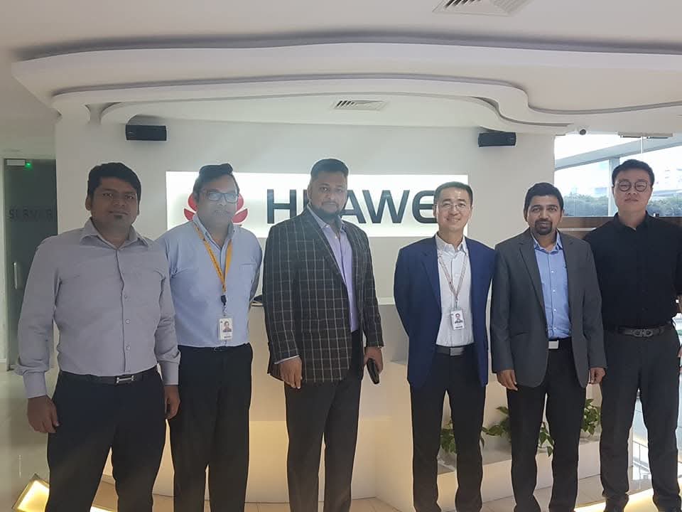 Dr Kamrul With Managing Director Huawei