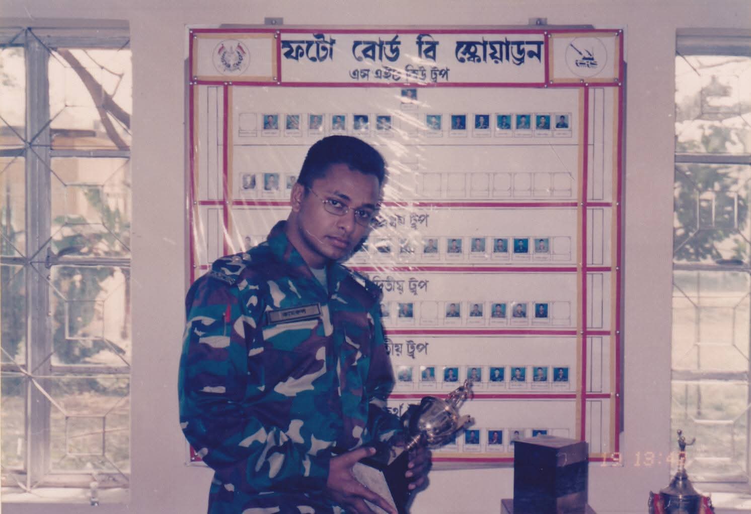 Chairman, Versatilo when serving the nation as military officer
