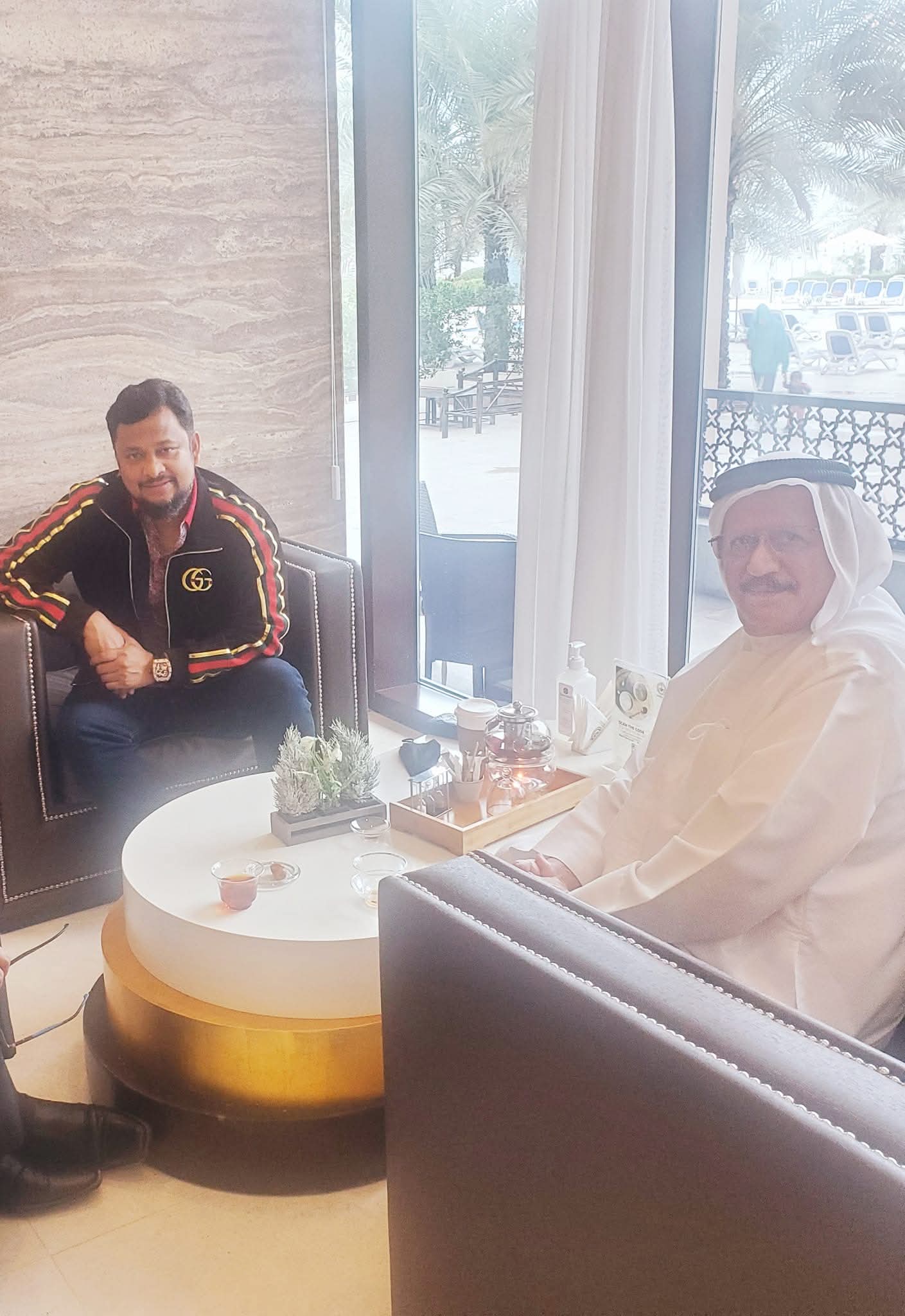 Dr. Kindy Minister of Environment, UAE & Dr Kamrul