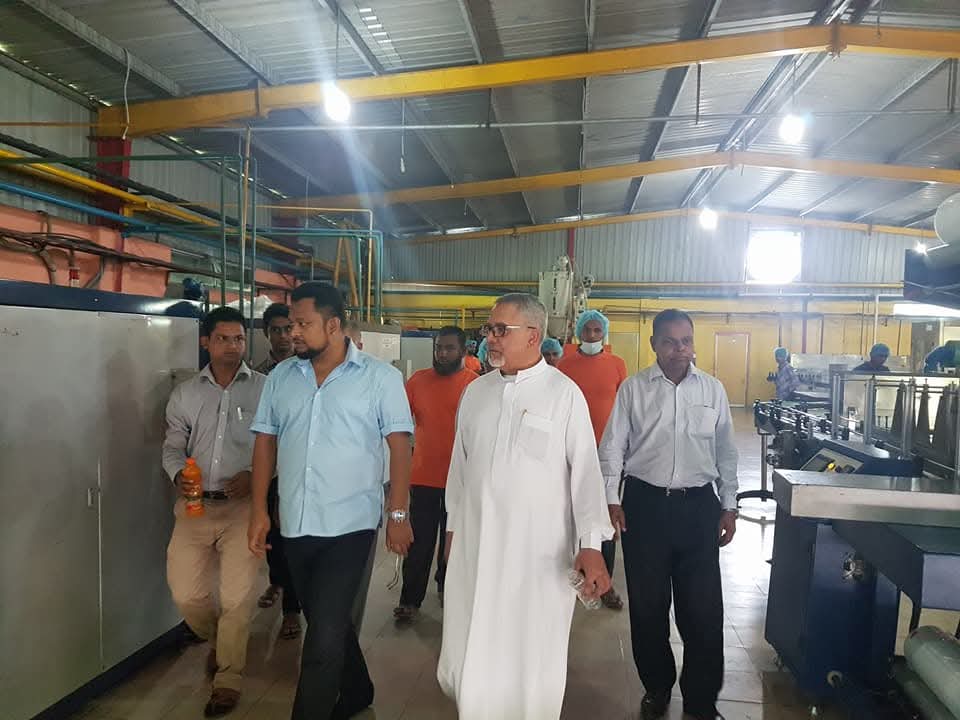 Mecca Cola production unit visit by the Founder and Dr Kamrul Ahsan