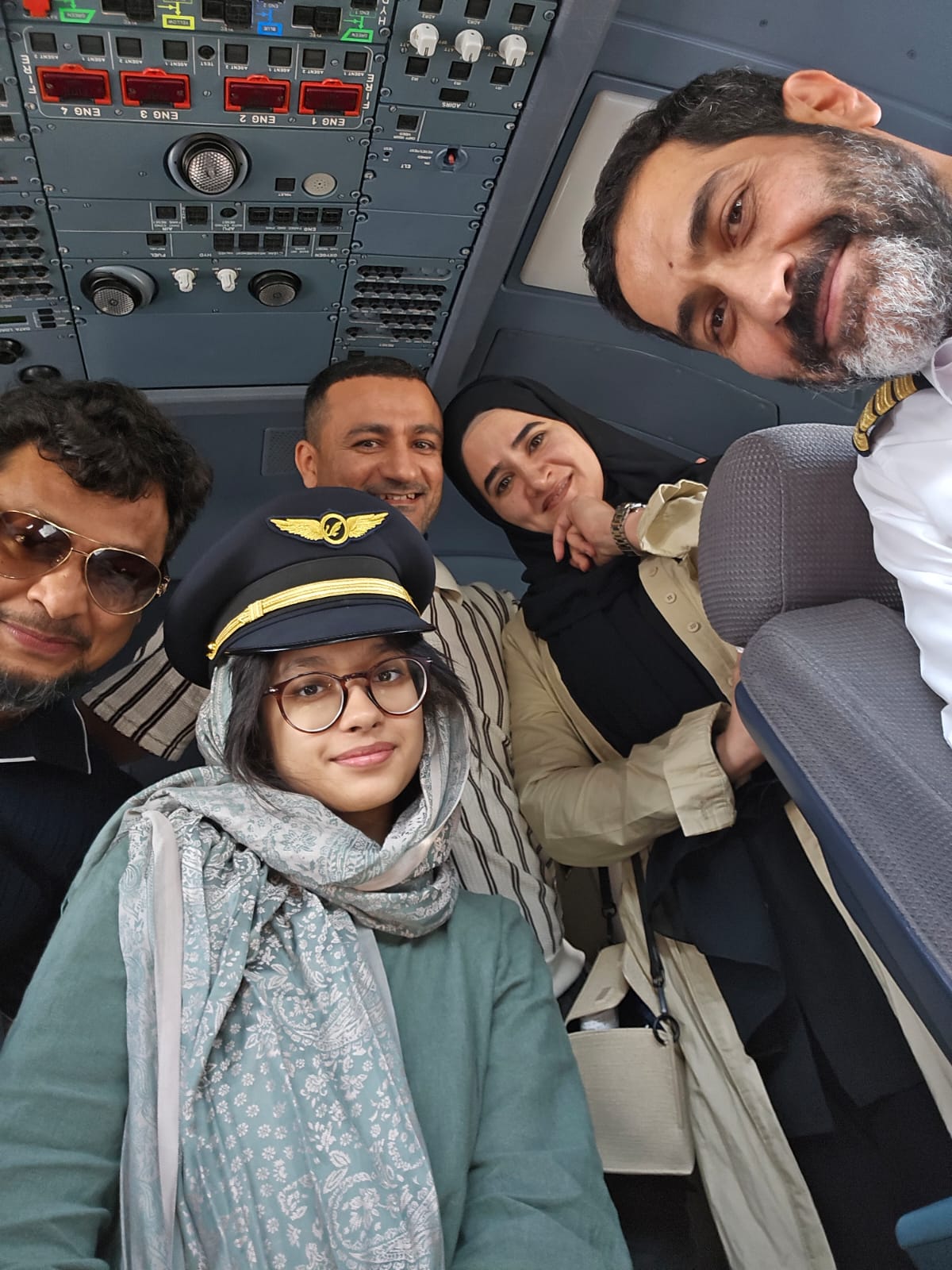 Memories in the cockpit of the Aircraft associate with Aero Versatilo Aviation Venture