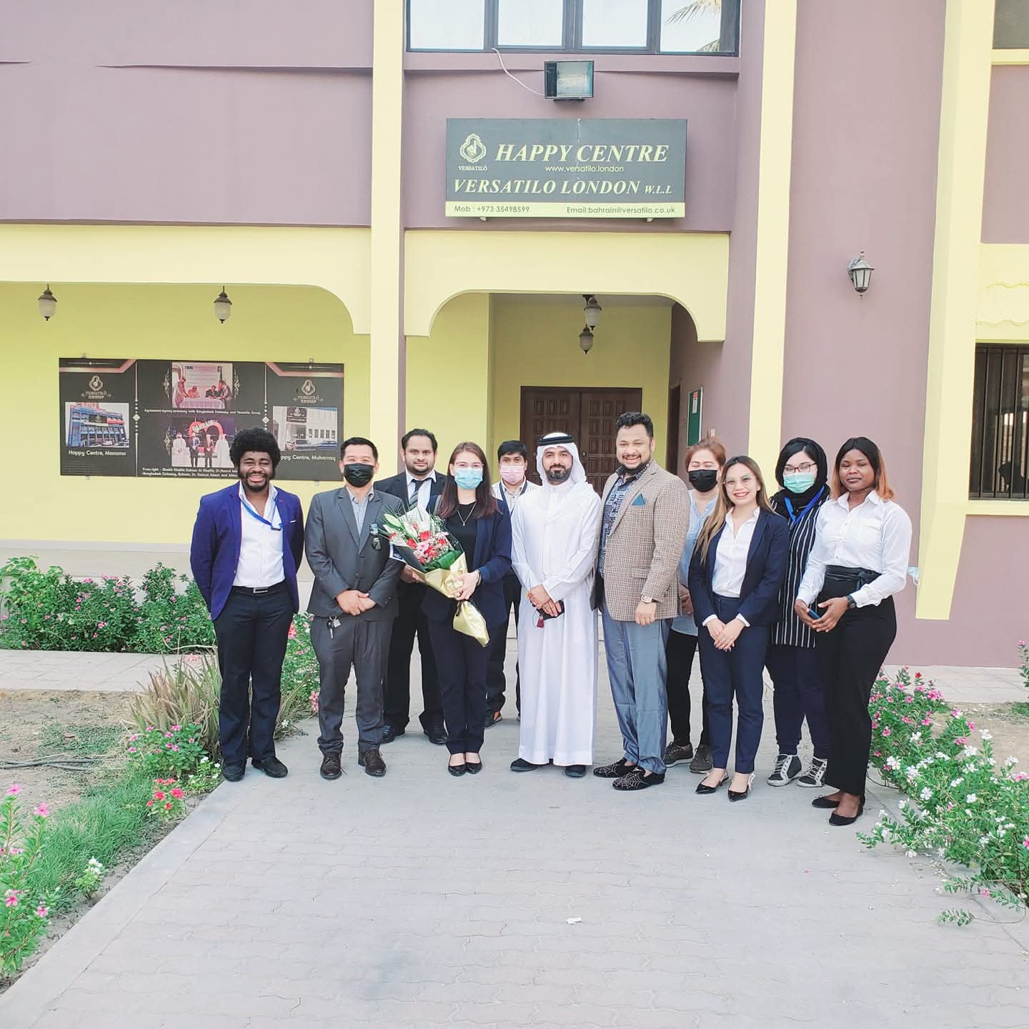 Dr. Kamrul who has created opportunity for the human resources from 14 nationalities