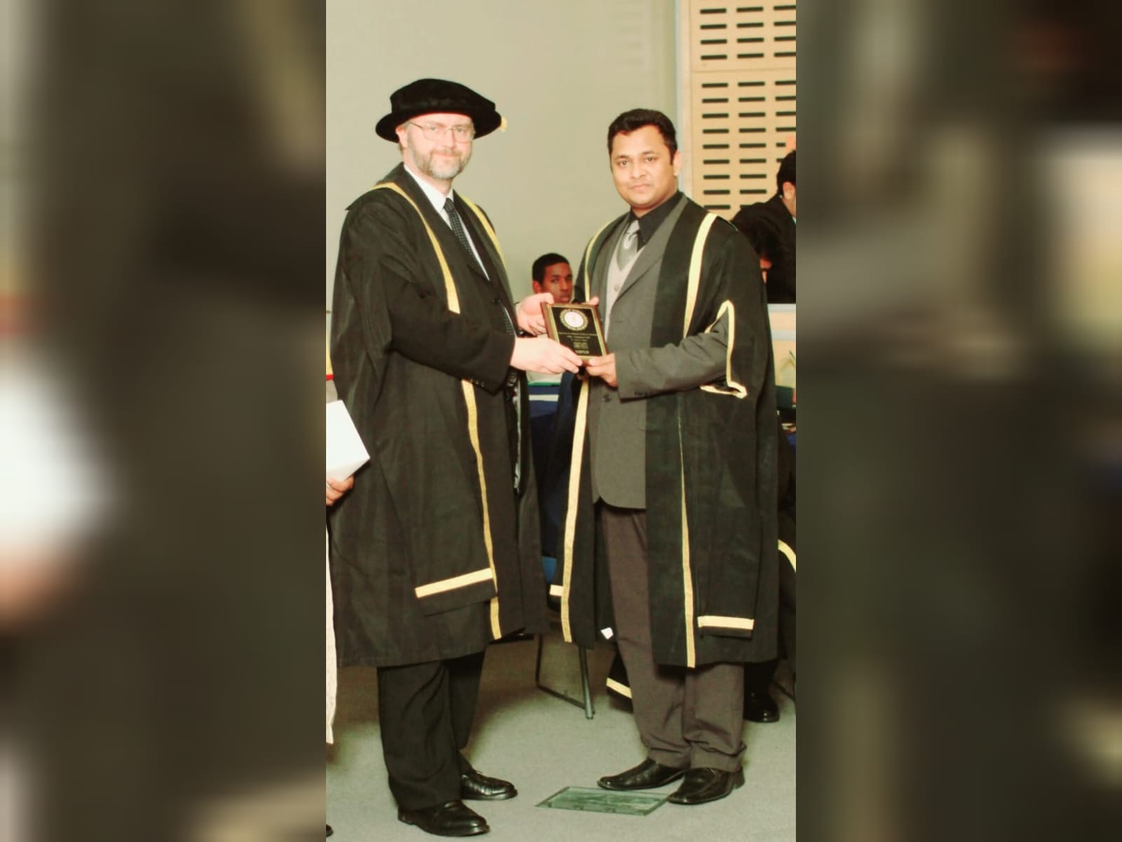 Receiving Professional Excellence Awards in UK