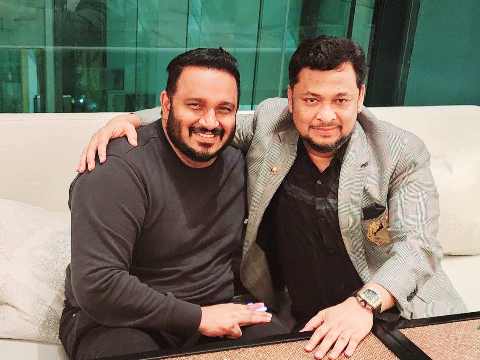 Business Partner and Brothers in Arm the former Vice President of Maldives
