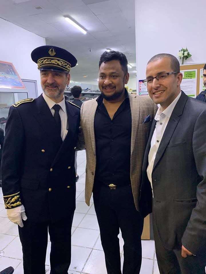 Provost Marshal France & Dr Kamrul Ahsan