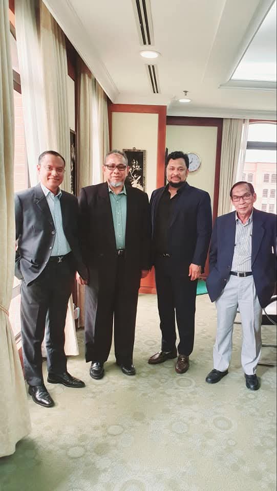 With Chief Election Commissioner of Malaysia