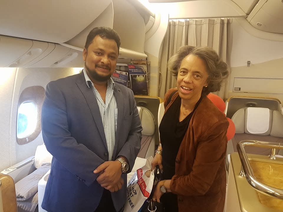 US ambassador in Bangladesh and Versatilo Chairman
