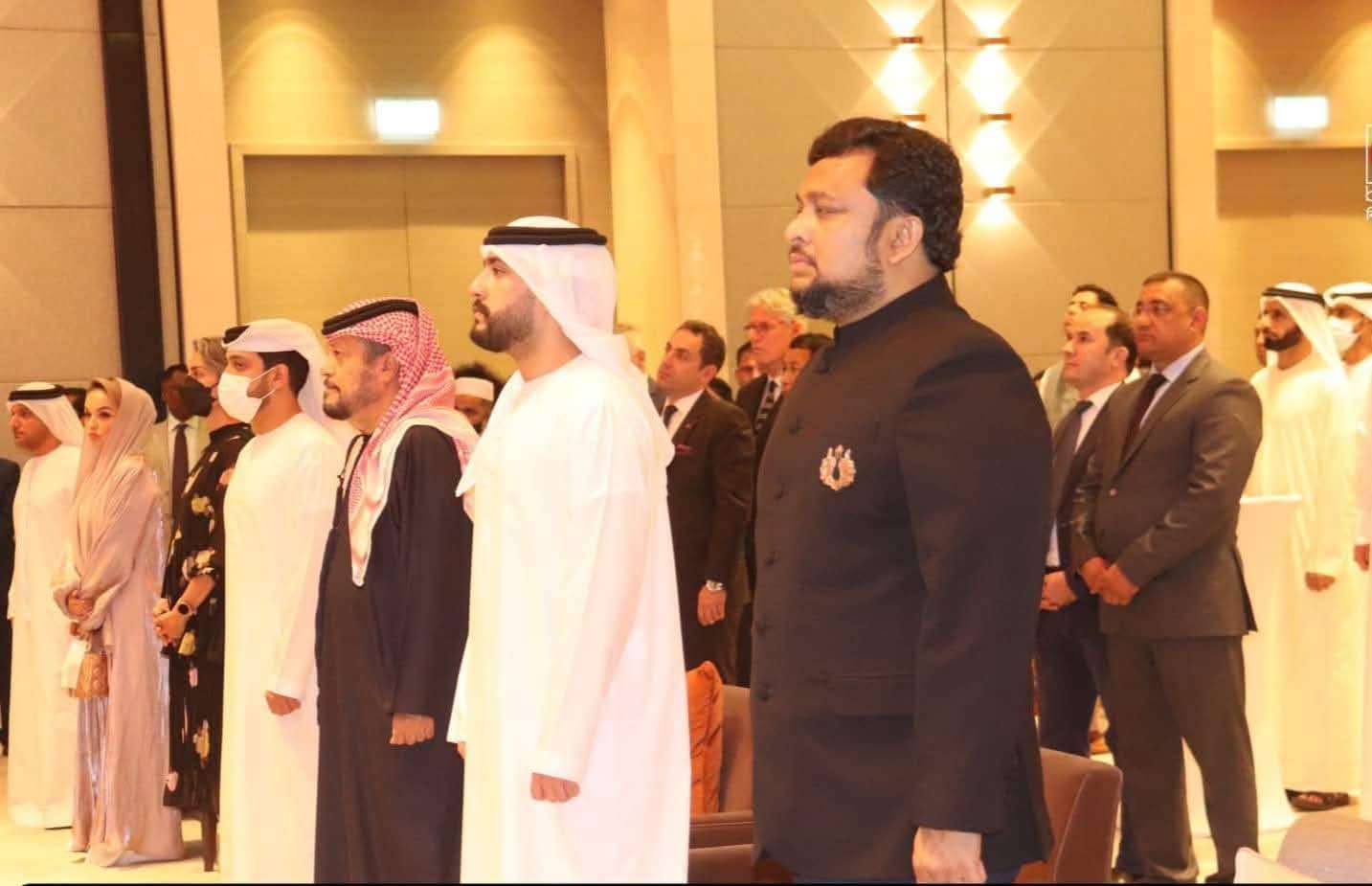 Versatilo Chairman alongwith the UAE Royal family delegates