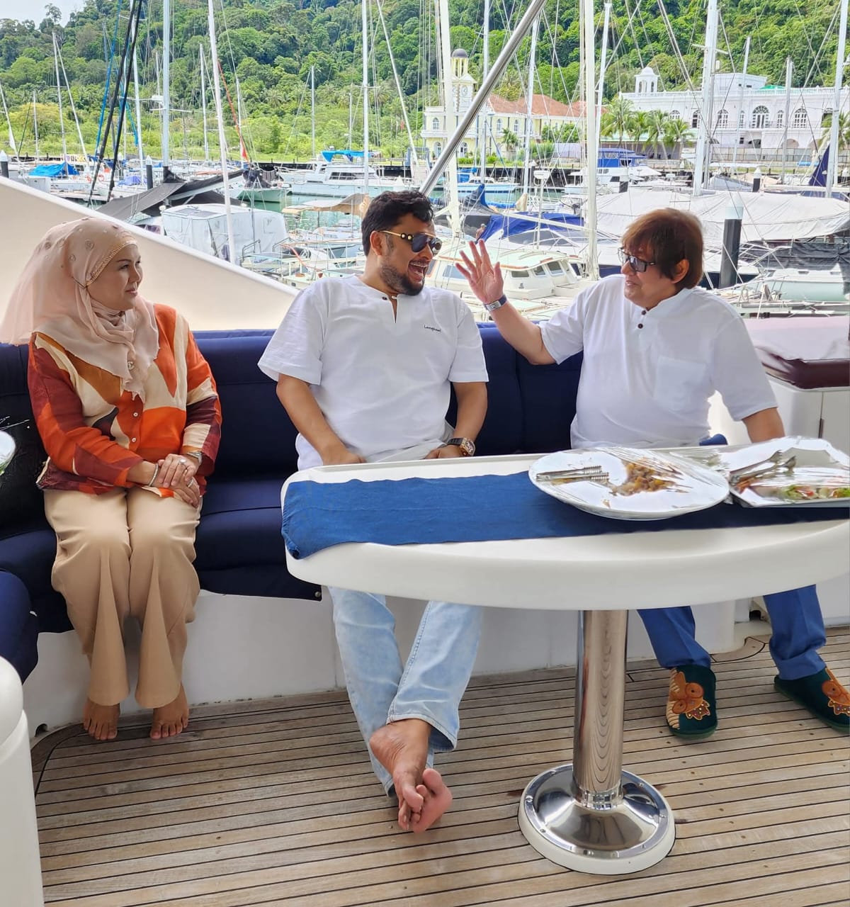 Memories in Langkawi Island with Toh Puan Noor Suzana & Tan Sri Syed Yusof